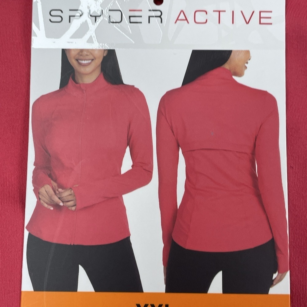 Spyder Womens XXL Activewear Jacket Pink d1110 - Picture 1 of 7